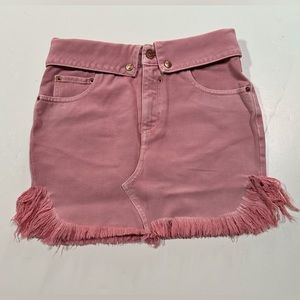 SER.O.YA Holly Skirt In Vintage Blush